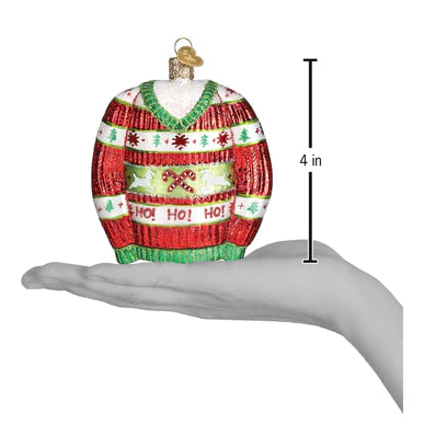 Festive Christmas Sweater Ornament