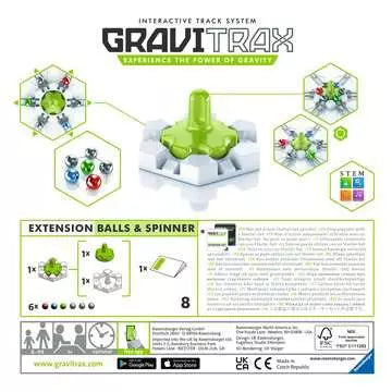 Gravitrax Extension Ball and Spinner