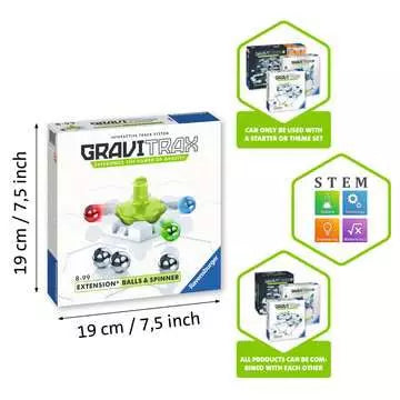 Gravitrax Extension Ball and Spinner