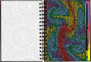 Scratch & Sketch Extreme Mandalas