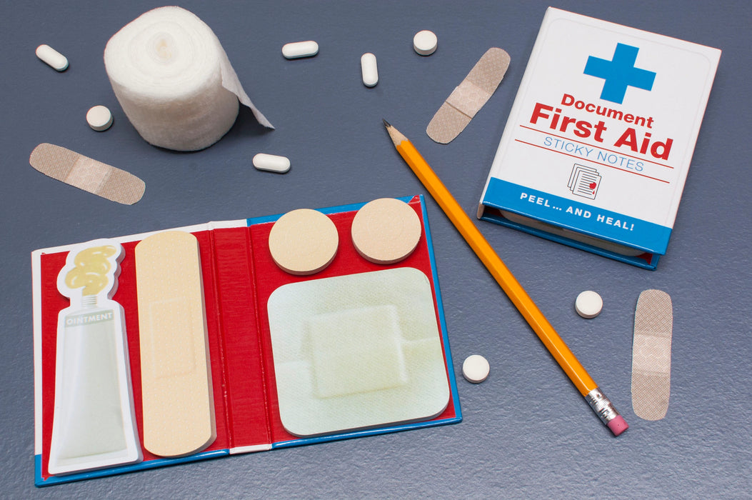 First Aid Sticky Notes