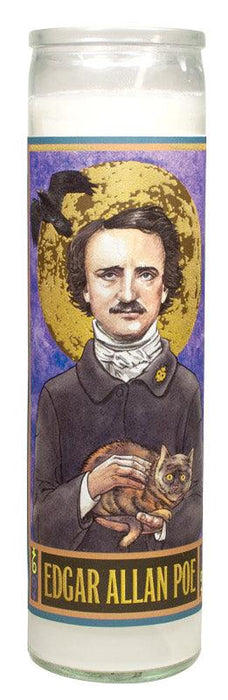 Secular Saint Candle Edgar Allan Poe