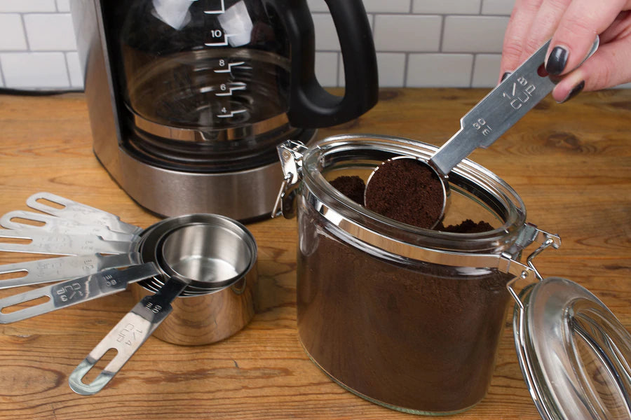 7pc. Stainless Measuring Cup Set