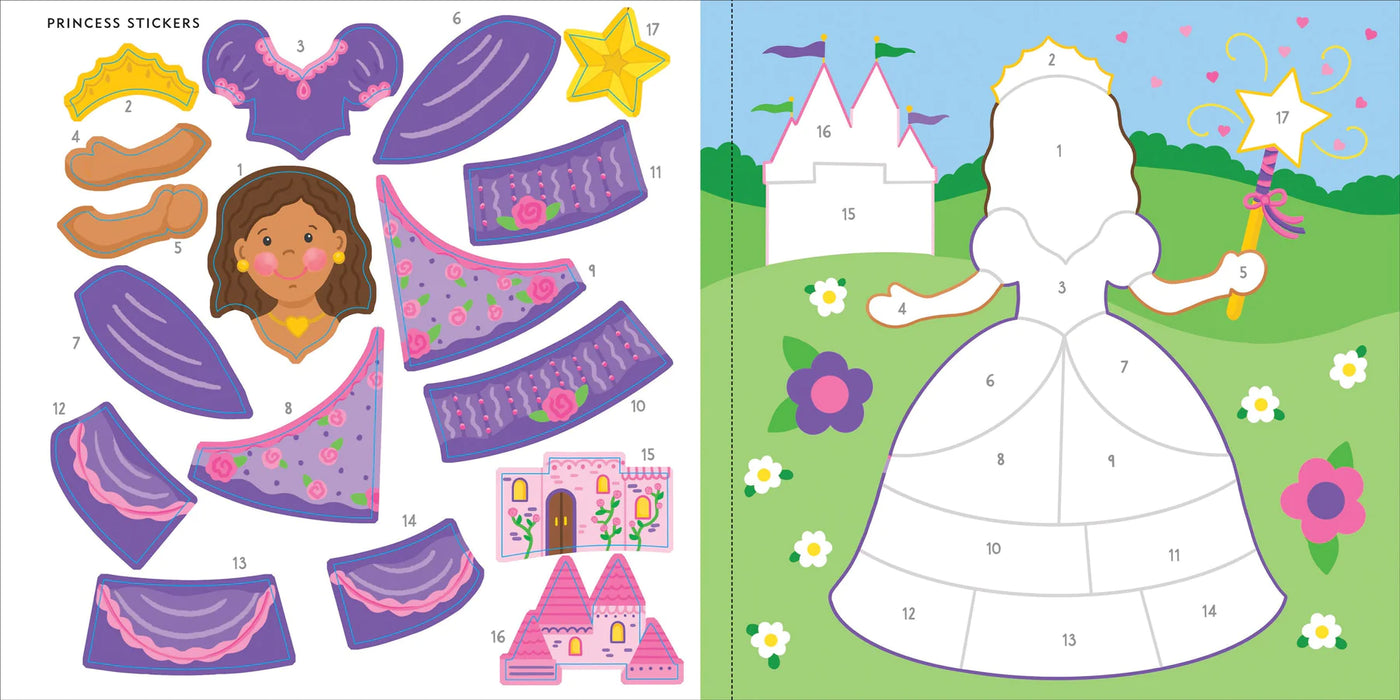 Color By Sticker Book Unicorns
