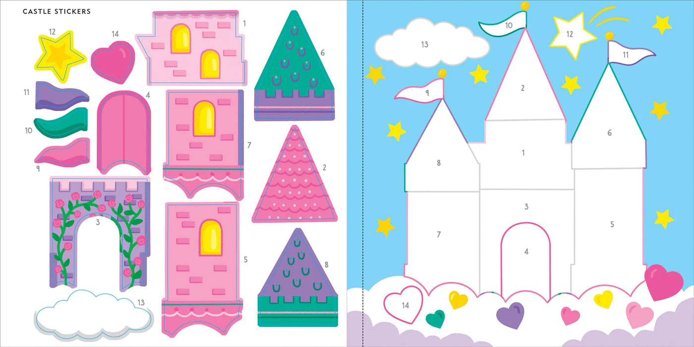 Color By Sticker Book Unicorns