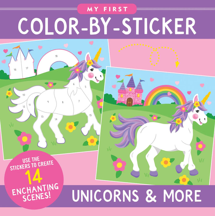 Color By Sticker Book Unicorns