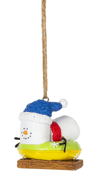 Smores Sledding & Tubing Ornament