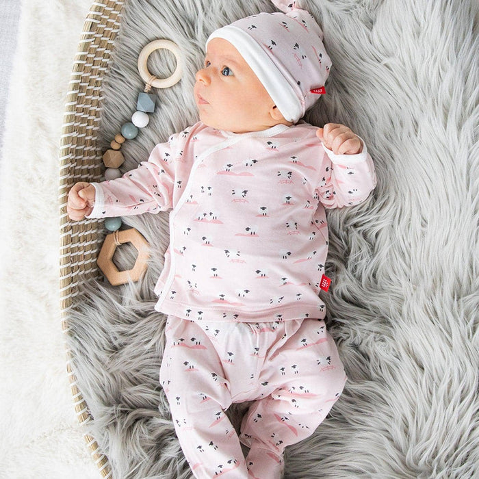 Baa Baa Baby pink Kimono Set 0-3 mos