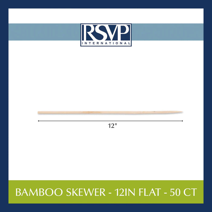 Bamboo Skewers 12" 50ct