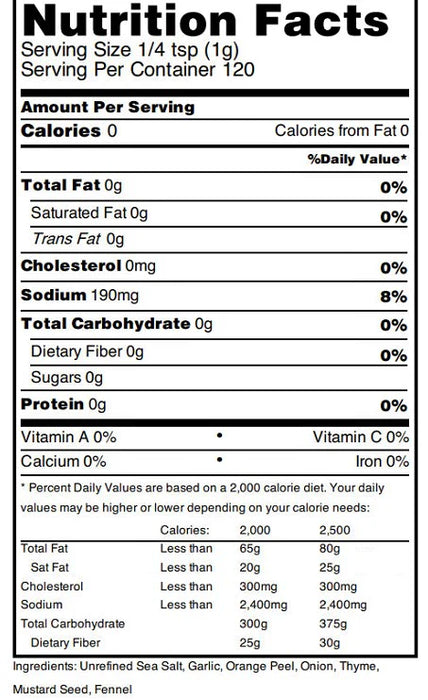 Steakhouse Seasoning