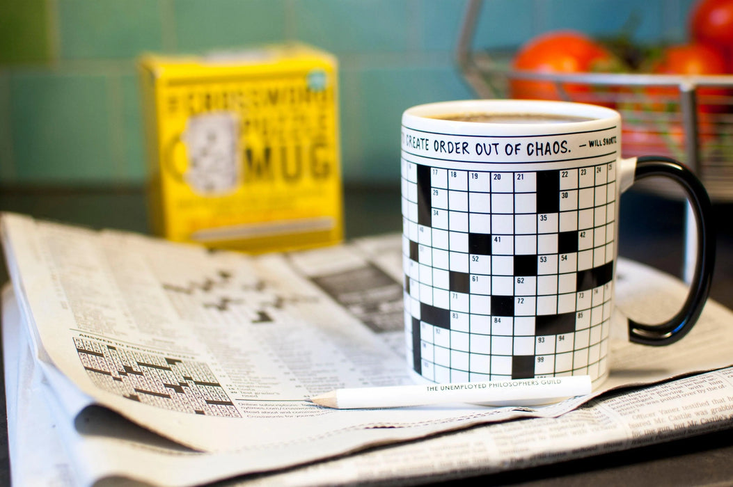 Crossword Puzzle Mug
