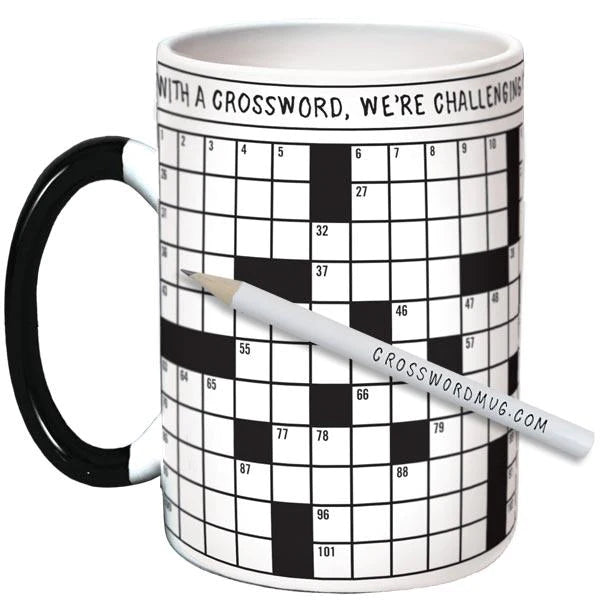 Crossword Puzzle Mug