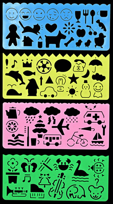 Scratch & Sketch Sheets & Stencils