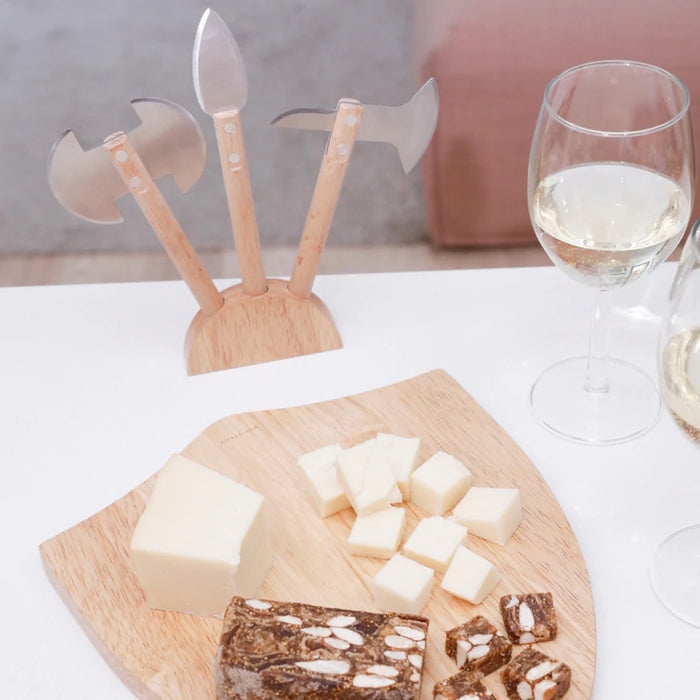 Medieval Cheese Board Set