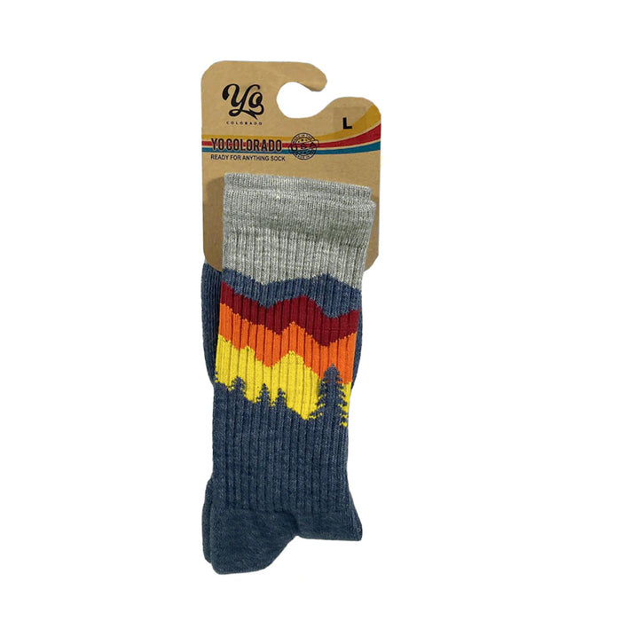 Timberline Colorado Flag Socks  Medium