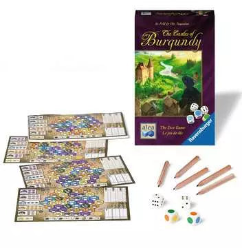 Castles of Burgundy Dice Game