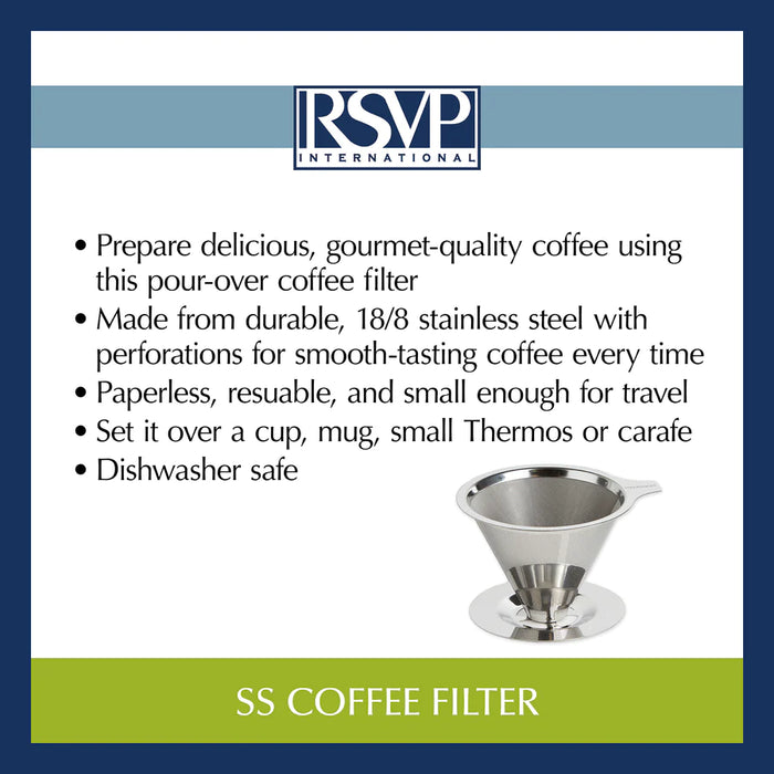 Endurance Stainless Steel Coffee Filter