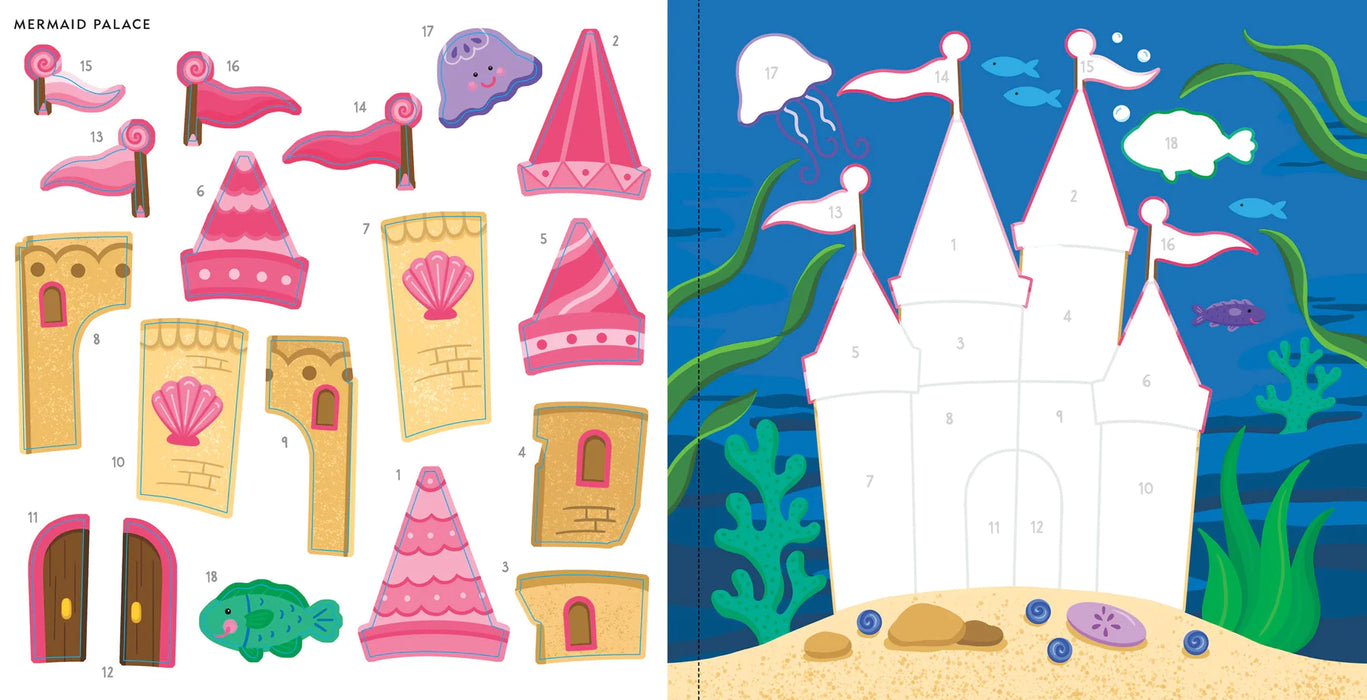 Color By Sticker Mermaids & More