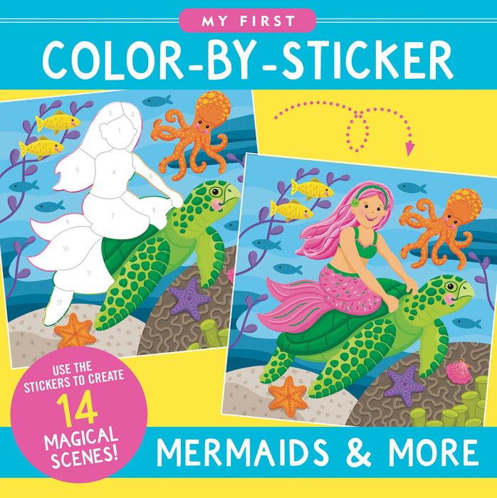 Color By Sticker Mermaids & More