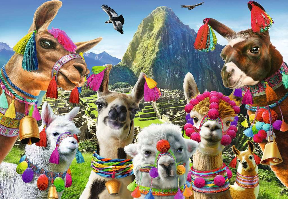 99 pc Llama Puzzle Moment