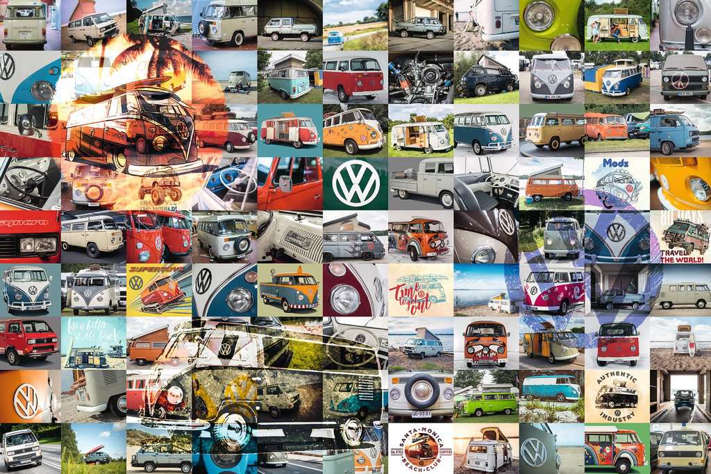 3000 pc 99 VW Campervan Moments Puzzle