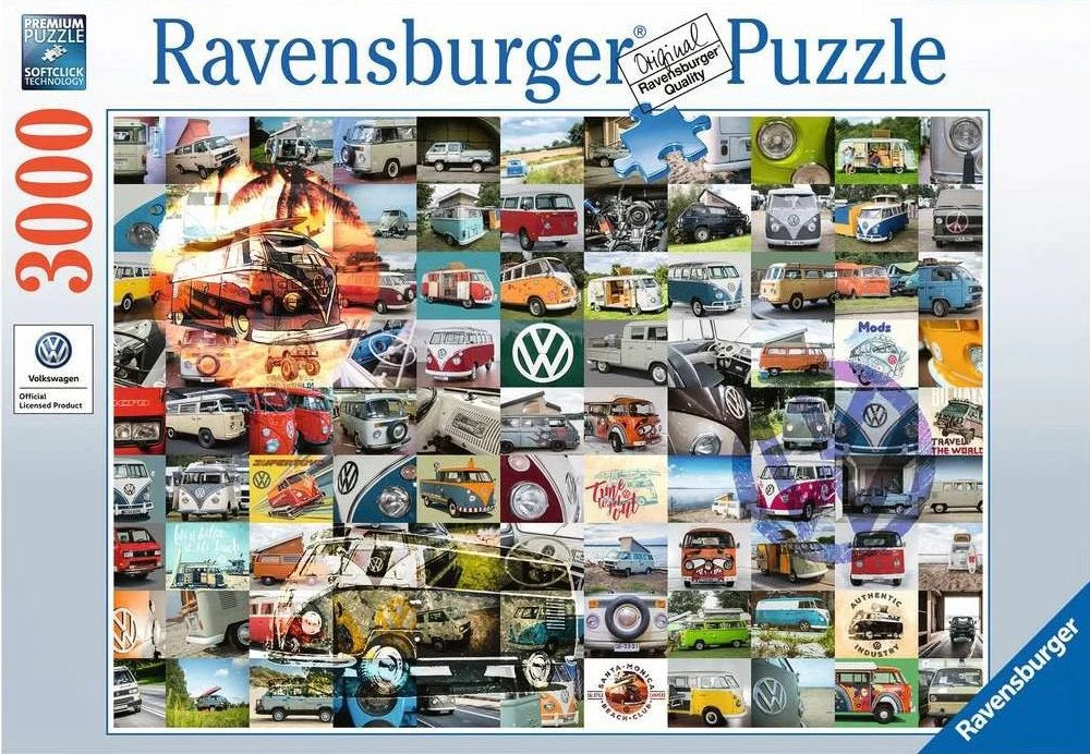 3000 pc 99 VW Campervan Moments Puzzle