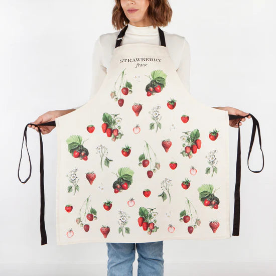 Vintage Strawberry Apron