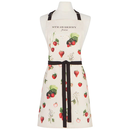 Vintage Strawberry Apron