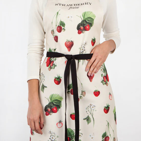 Vintage Strawberry Apron