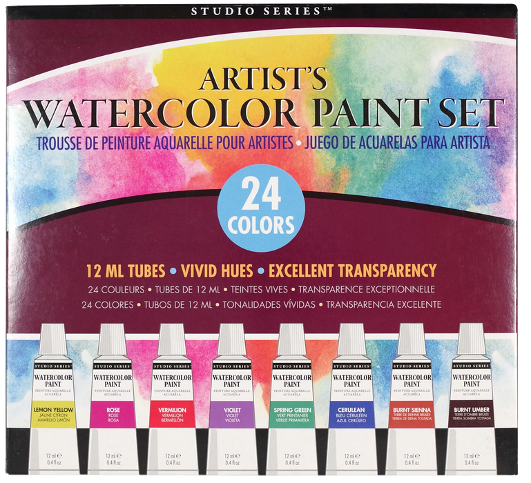 Artists Watercolor Paint Set