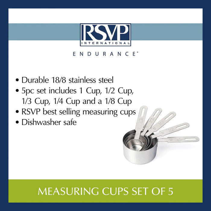 Stainless Measuring Cup Set of 5