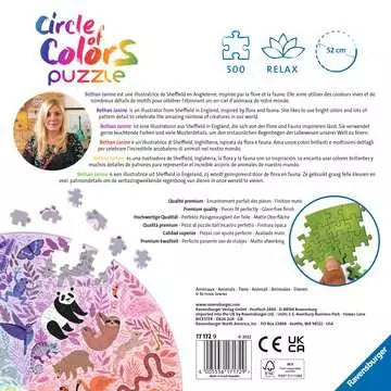 500 pc Circle of Colors Animals Puzzle
