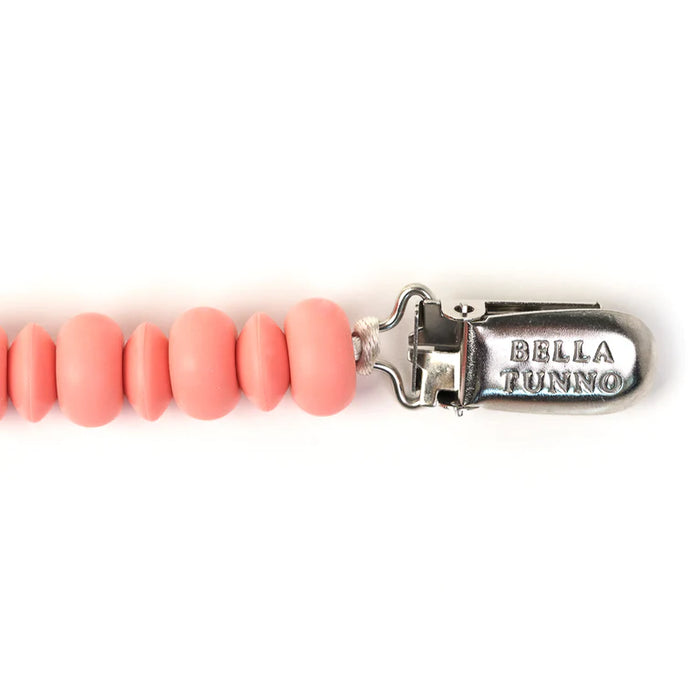 Pink Pacifier Clip