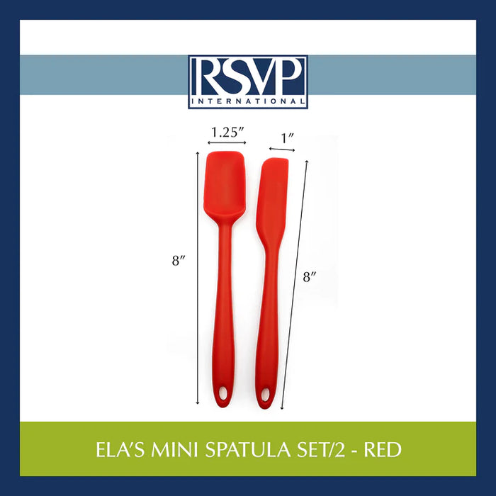 Mini Spatula Set Red