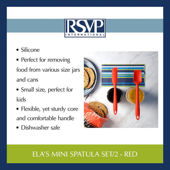 Mini Spatula Set Red