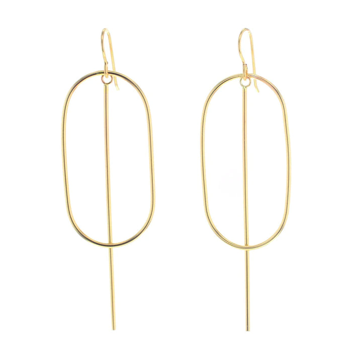 Palma Earrings Gold