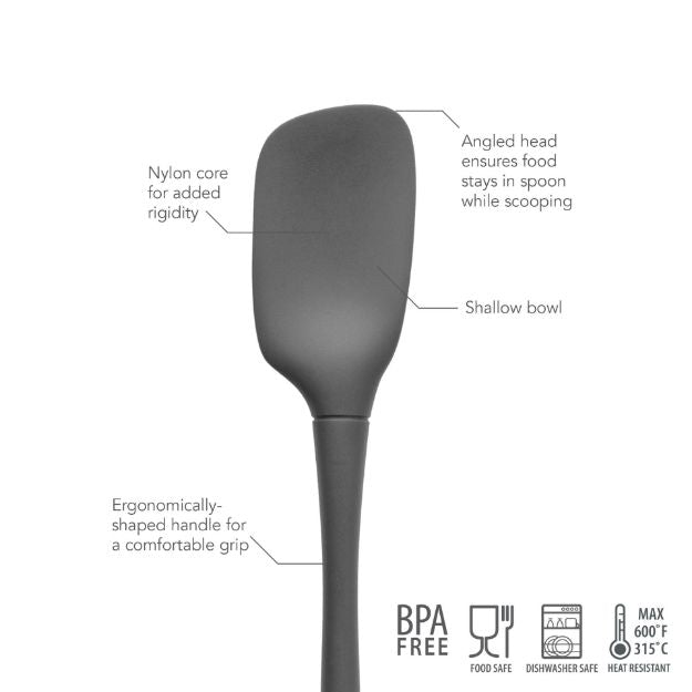 Silicone Spoonula Charcoal