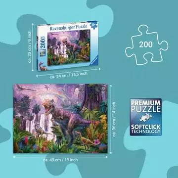 200 pc King of the Dinosaurs Puzzle
