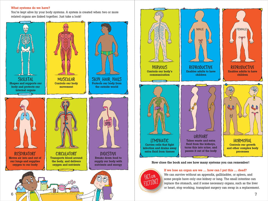 100 Questions About the Human Body Book