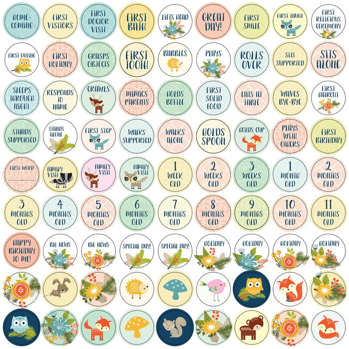 First Year Calendar Woodland Friends