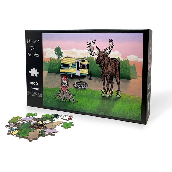 Moose in Boots Puzzle 1000 pc